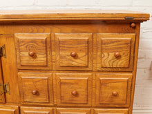 Load image into Gallery viewer, Early 20th Century Lexington Furniture Rustic Solid Oak Cabinet