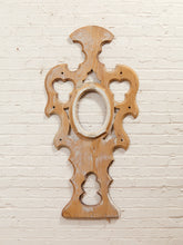 Load image into Gallery viewer, Vintage Carved Architectural Wall Mirror Frame in Unfinished Wood