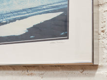 Load image into Gallery viewer, Blue Iceberg Framed Polar Landscape Print in Cool Blue Tones