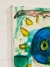 Load image into Gallery viewer, Dream Garden LARGE Abstraction Large Colorful Abstract Painting with Organic Forms by Julio De La Concha