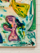 Load image into Gallery viewer, Dream Garden LARGE Abstraction Large Colorful Abstract Painting with Organic Forms by Julio De La Concha
