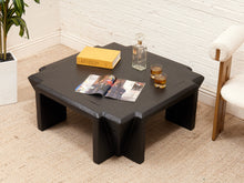 Load image into Gallery viewer, Art Deco Post Modern Black Coffee Table