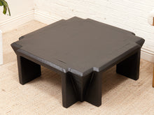 Load image into Gallery viewer, Art Deco Post Modern Black Coffee Table