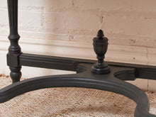 Load image into Gallery viewer, Dark Green Antique Bar Hutch