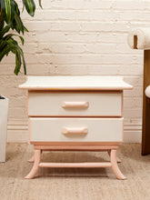 Load image into Gallery viewer, Pair of Retro 50’s Asian Style Nightstands