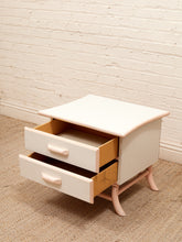 Load image into Gallery viewer, Pair of Retro 50’s Asian Style Nightstands