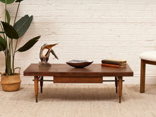 Load image into Gallery viewer, Walnut Vintage Coffee Table
