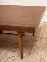 Load image into Gallery viewer, Walnut Vintage Coffee Table