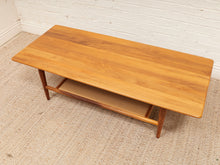 Load image into Gallery viewer, Solid Walnut Room and Board Coffee Table with Caning
