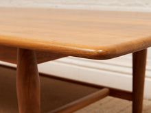 Load image into Gallery viewer, Solid Walnut Room and Board Coffee Table with Caning