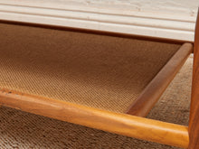 Load image into Gallery viewer, Solid Walnut Room and Board Coffee Table with Caning
