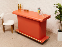 Load image into Gallery viewer, Orange Vintage Post Modern Bar