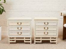 Load image into Gallery viewer, Pair of Hollywood Regency Nightstands