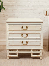 Load image into Gallery viewer, Pair of Hollywood Regency Nightstands