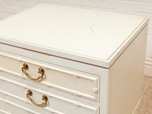 Load image into Gallery viewer, Pair of Hollywood Regency Nightstands
