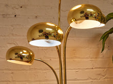 Load image into Gallery viewer, Mid Century Modern Brass Tiered Eyeball Lamp