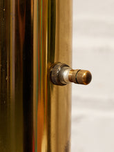 Load image into Gallery viewer, Mid Century Modern Brass Tiered Eyeball Lamp