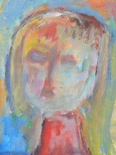 Load image into Gallery viewer, Figure by the Window Expressionist Painting with Floral Still Life