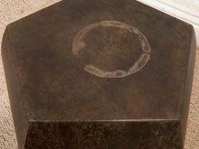 Load image into Gallery viewer, Facet Sculptural Metal Side Table or Stool