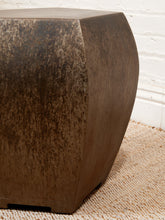 Load image into Gallery viewer, Facet Sculptural Metal Side Table or Stool