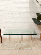 Load image into Gallery viewer, Lucite Table Open Circle Base