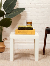 Load image into Gallery viewer, White Side Table