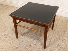 Load image into Gallery viewer, Black Top Mid Century Side Table
