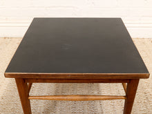 Load image into Gallery viewer, Black Top Mid Century Side Table