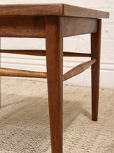 Load image into Gallery viewer, Black Top Mid Century Side Table