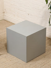 Load image into Gallery viewer, Grey Vintage Cube Pedestal