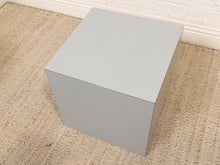 Load image into Gallery viewer, Grey Vintage Cube Pedestal