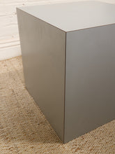Load image into Gallery viewer, Grey Vintage Cube Pedestal