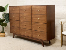 Load image into Gallery viewer, Hansen 12 Drawer Dresser Highboy