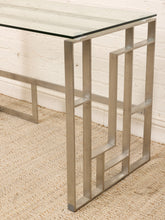 Load image into Gallery viewer, Chrome Geometric Desk