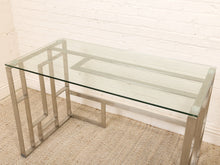 Load image into Gallery viewer, Chrome Geometric Desk