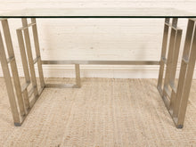 Load image into Gallery viewer, Chrome Geometric Desk