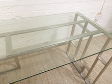 Load image into Gallery viewer, Chrome Geometric Desk