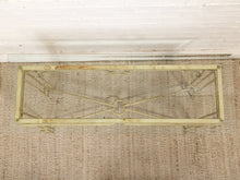 Load image into Gallery viewer, Vintage Cream Console Entry Table