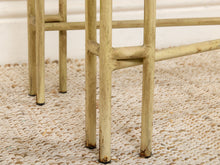 Load image into Gallery viewer, Vintage Cream Console Entry Table