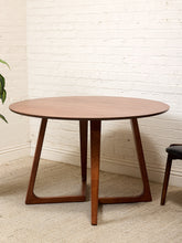 Load image into Gallery viewer, Round Sculptural Leg Dining Table