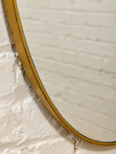 Load image into Gallery viewer, Oval Gold Mirror