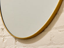 Load image into Gallery viewer, Oval Gold Mirror