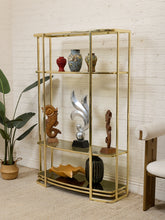 Load image into Gallery viewer, Brass Vintage Shelf