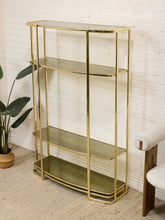 Load image into Gallery viewer, Brass Vintage Shelf