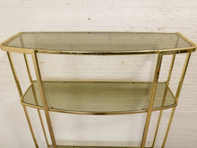 Load image into Gallery viewer, Brass Vintage Shelf