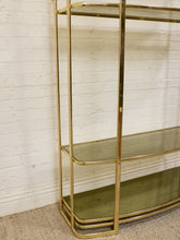 Load image into Gallery viewer, Brass Vintage Shelf