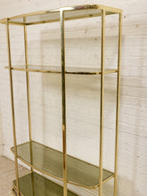 Load image into Gallery viewer, Brass Vintage Shelf