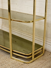 Load image into Gallery viewer, Brass Vintage Shelf