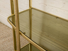 Load image into Gallery viewer, Brass Vintage Shelf