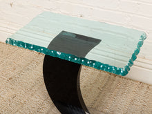 Load image into Gallery viewer, Post Modern Italian Glass and Chrome Table